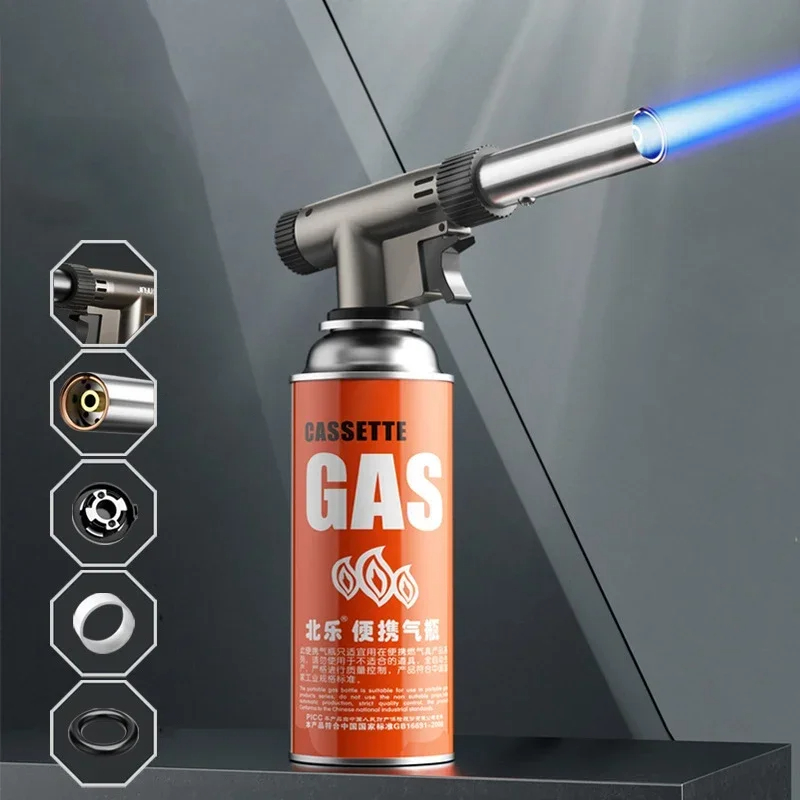 Fire Starter Flint - Metal Gas Burner Torch Flame Gun