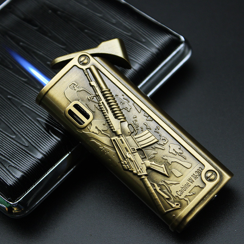 Windproof Jet Flame Lighter wi - Fire Starter Flint review and price