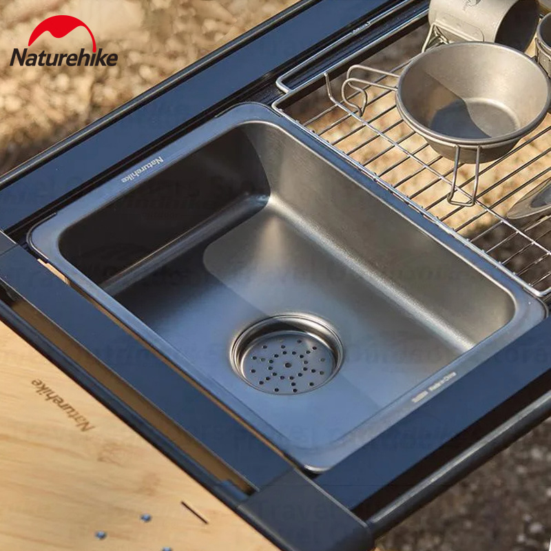 Naturehike Washing Sink Stainl - Outdoor Camping Kitchen With Sink review and price