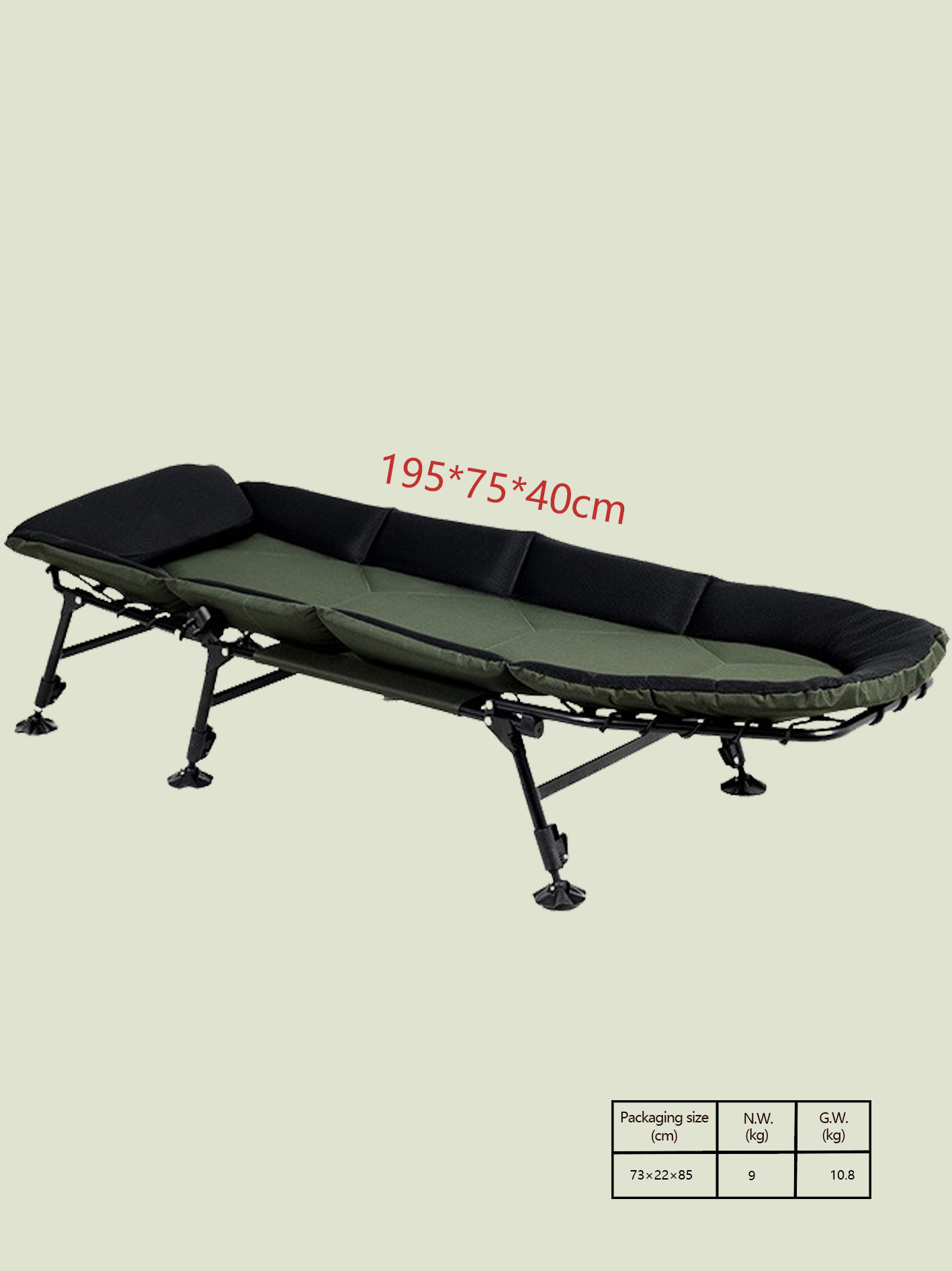 Folding Bed Widened Thickened  - Outdoor Camping Beds For Sale review and price