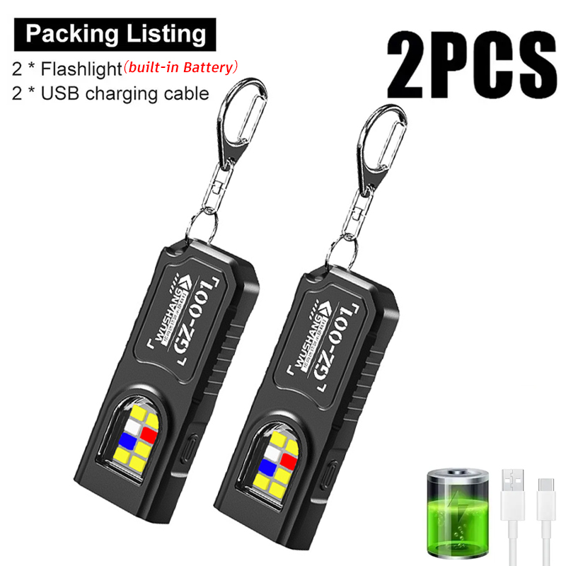 Multifunctional Keychain Flash - Outdoor Camping Lights review and price