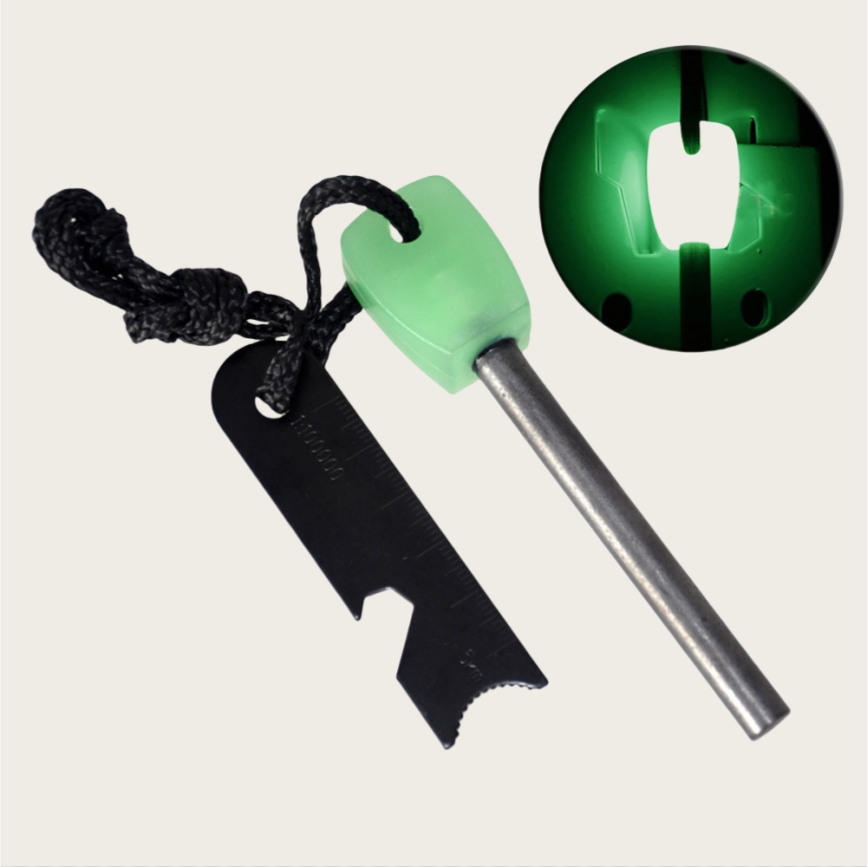 Bushcraft Outdoor Luminous Lar - Fire Starter Flint review and price