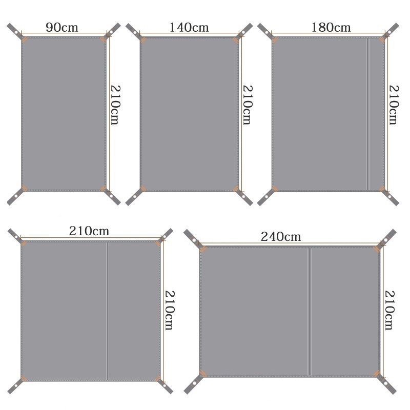 Multi Size Tent Floor Tarp Cam - Outdoor Camping Rug Waterproof review and price