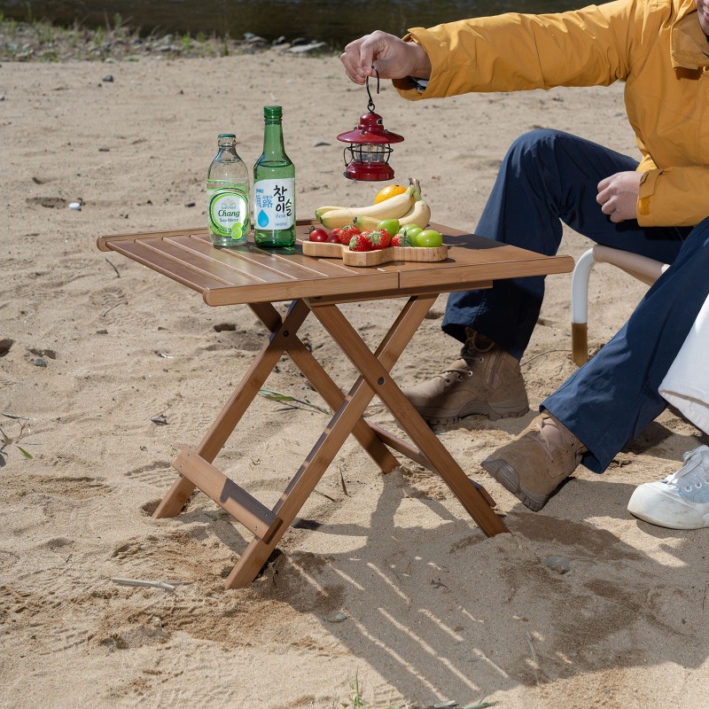 Portable Bamboo Folding Vendor - Outdoor Camping Rental review and price