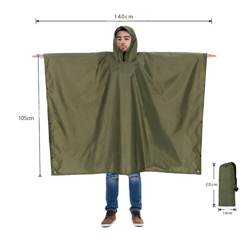 Heavy Duty Rain Poncho For Bac - Camping Rain Poncho review and price