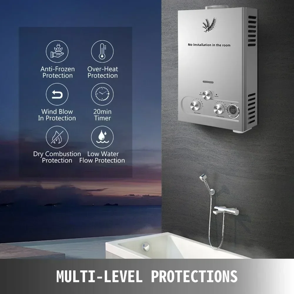 SIHAO LPG Water Heater 6L 8L 1 - Outdoor Camping Water Heater review and price