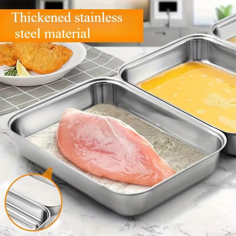 3-Piece Stainless Steel Food S - Outdoor Camping Kitchen review and price