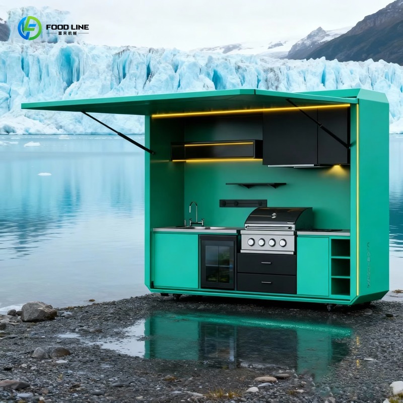 Customized Modern Modular Prem - Outdoor Camping Kitchen With Sink review and price