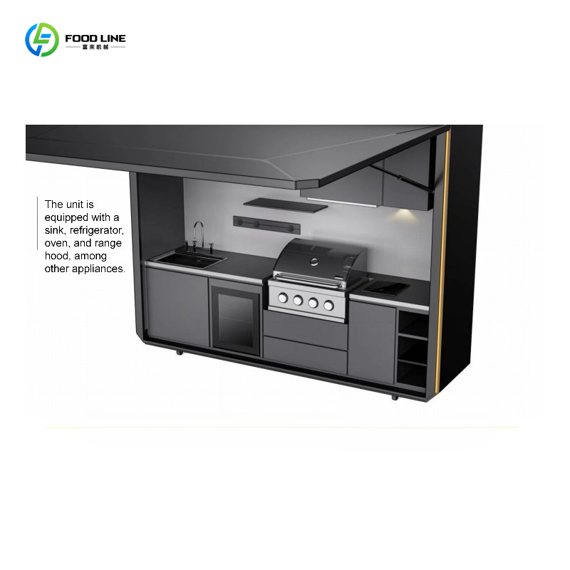 Customized Modern Modular Prem - Outdoor Camping Kitchen With Sink review and price