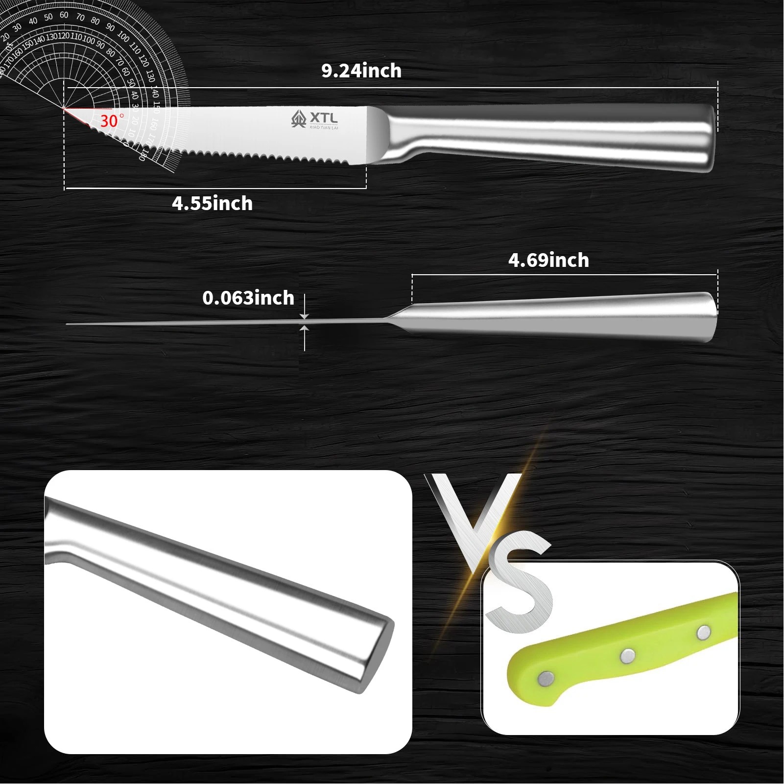 Stainless Steel Steak Knife Bo - Outdoor Camping Kitchen review and price