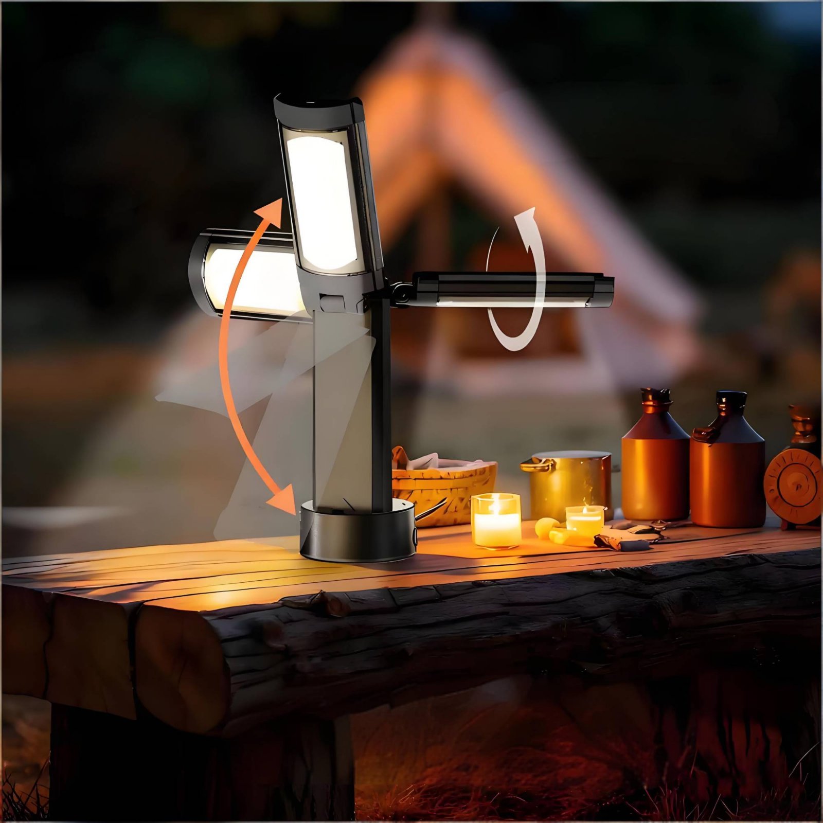 Telescopic Tent Lamp Adjustabl - Outdoor Camping Lights review and price