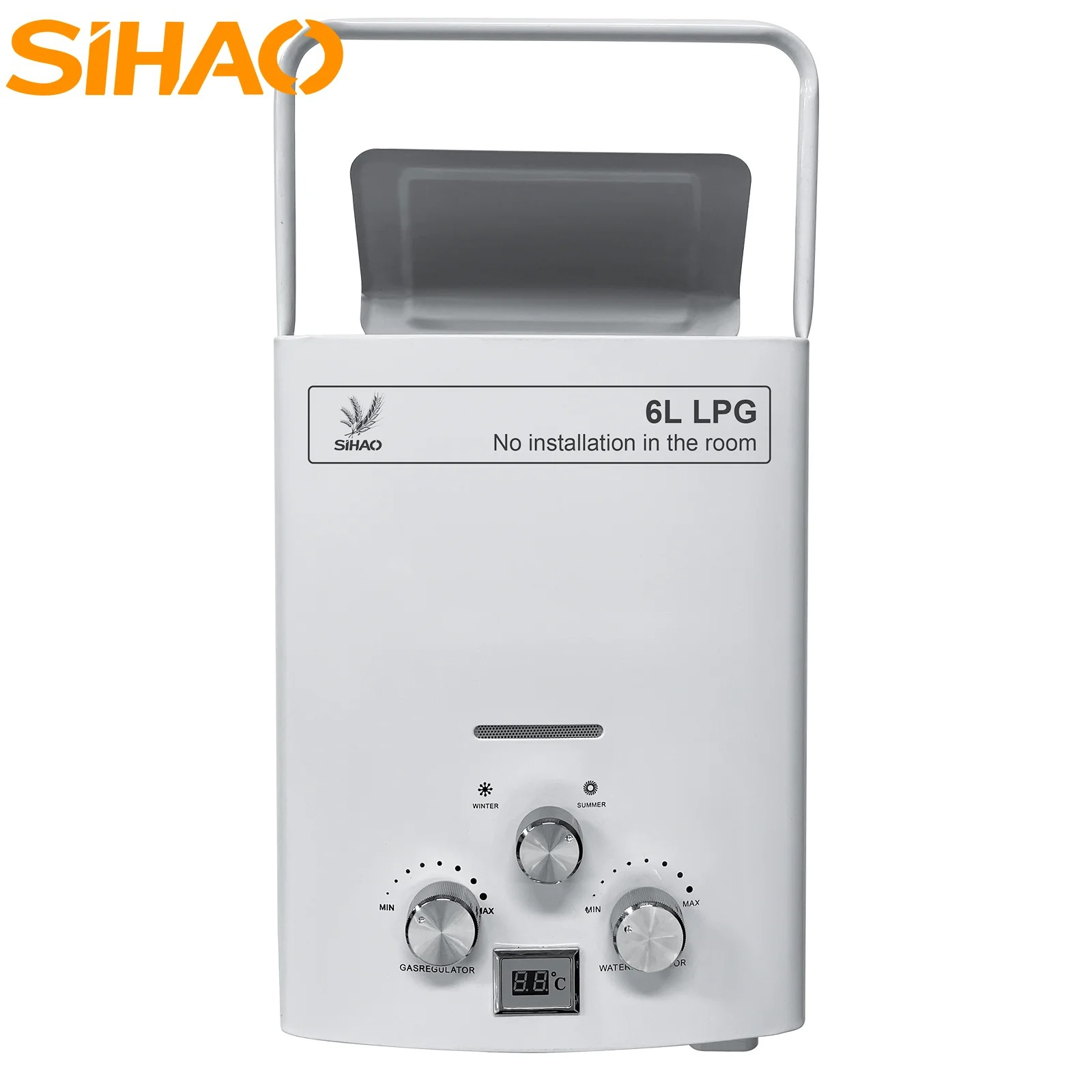 LPG Gas Water Heater|SIHAO 6L  - Outdoor Camping Water Heater review and price