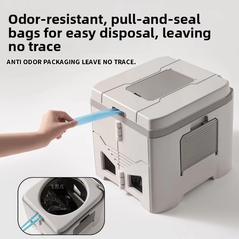 Adult Odor-Proof Folding Campi - Outdoor Camping Toilet review and price